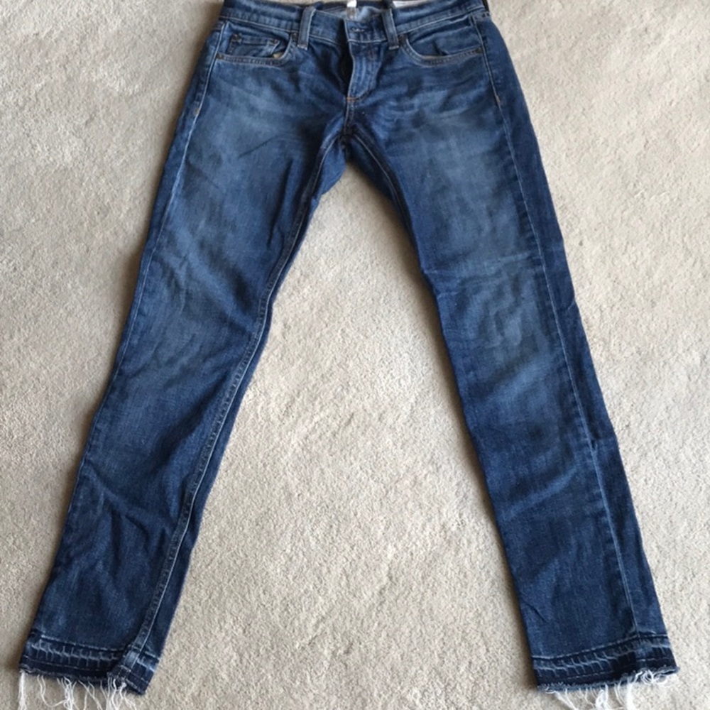 Rag & bone Dre low rise slim boyfriend